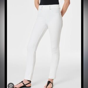SPANX Crisp White Denim Pants